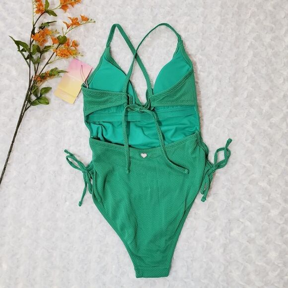 Stoney Clover Lane x Target small green swimsuit - Picture 2 of 5